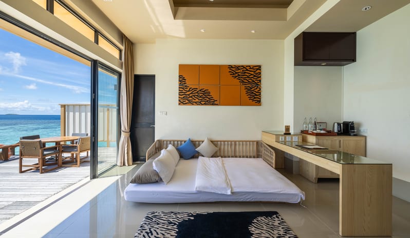 Angsana Velavaru_Deluxe InOcean Two Bedroom Pool Villa_Interior_Sofa Bed_1